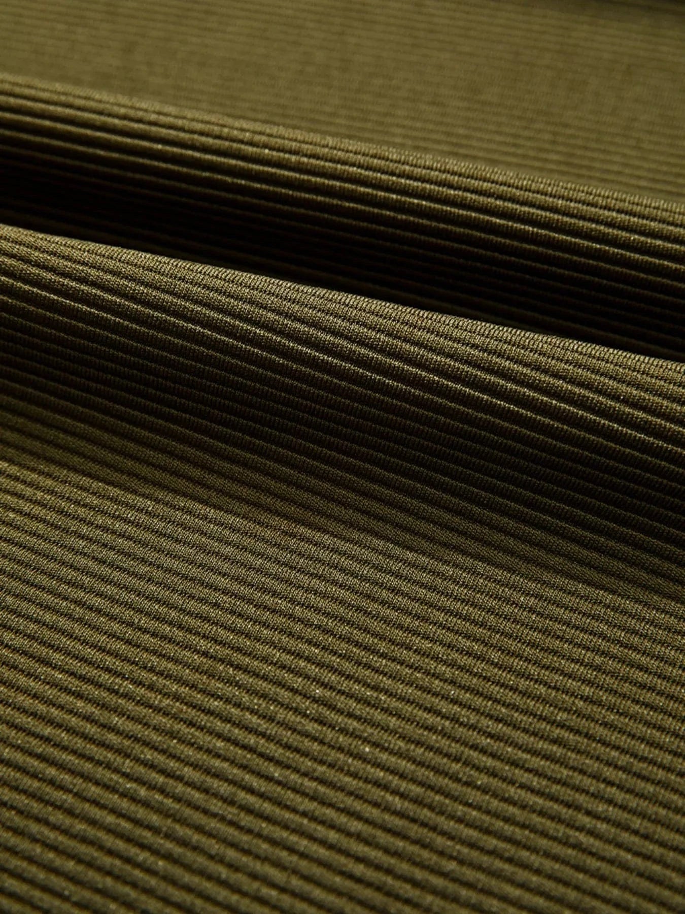 SYNZ Sweatshirts & Hoodies Ribbed Knit Oversized Sweatshirt