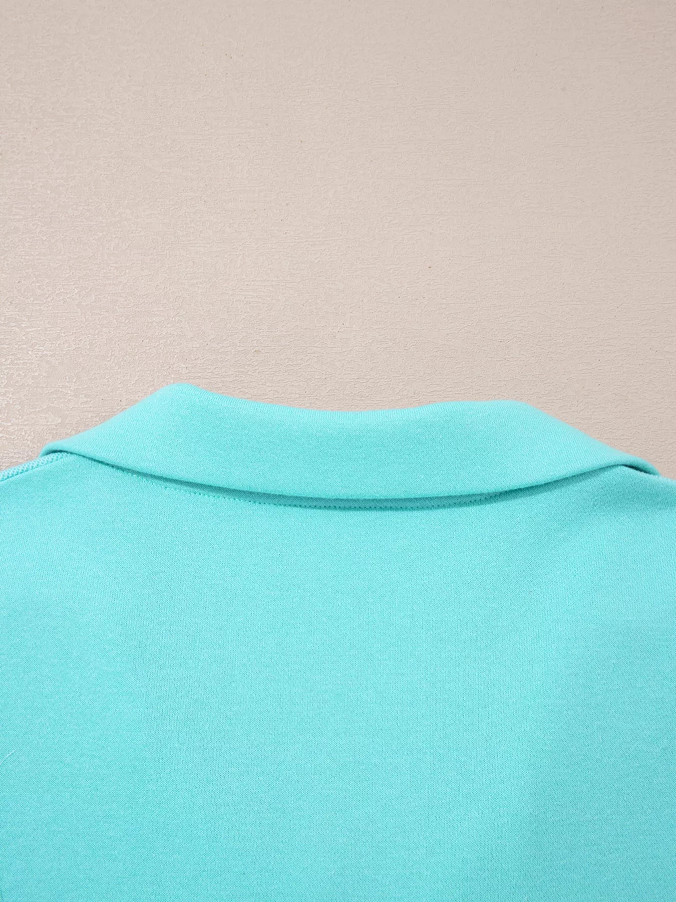 Trendsi Bow Front Collared Side Pocket Shift Mini Dress