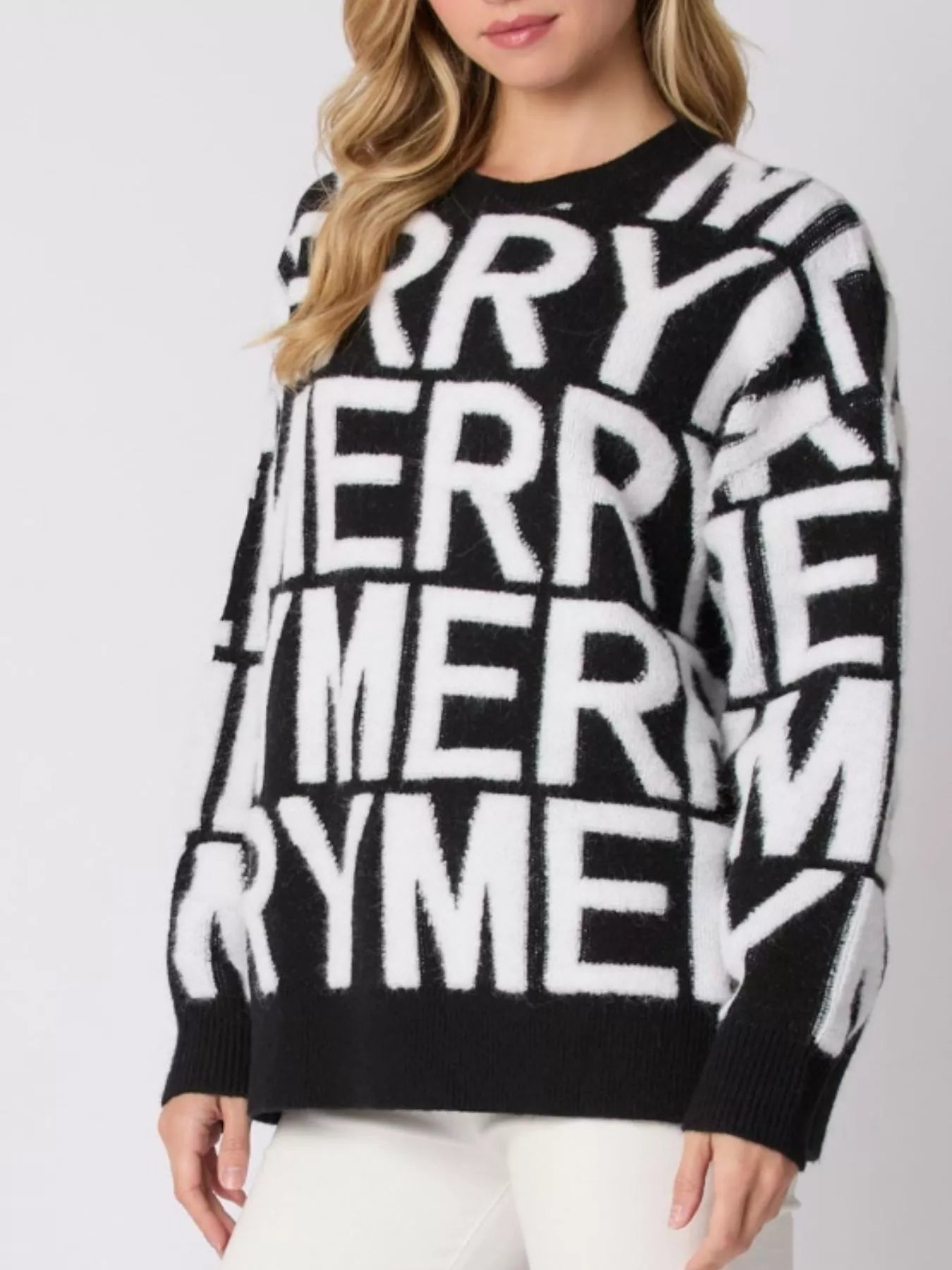 Trendsi Christmas Merry Festive Holiday Sweater