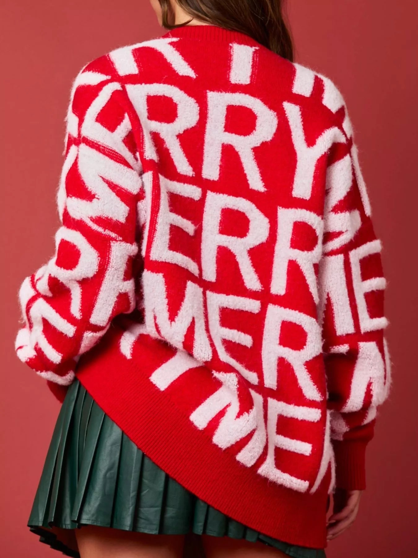 Trendsi Christmas Merry Festive Holiday Sweater