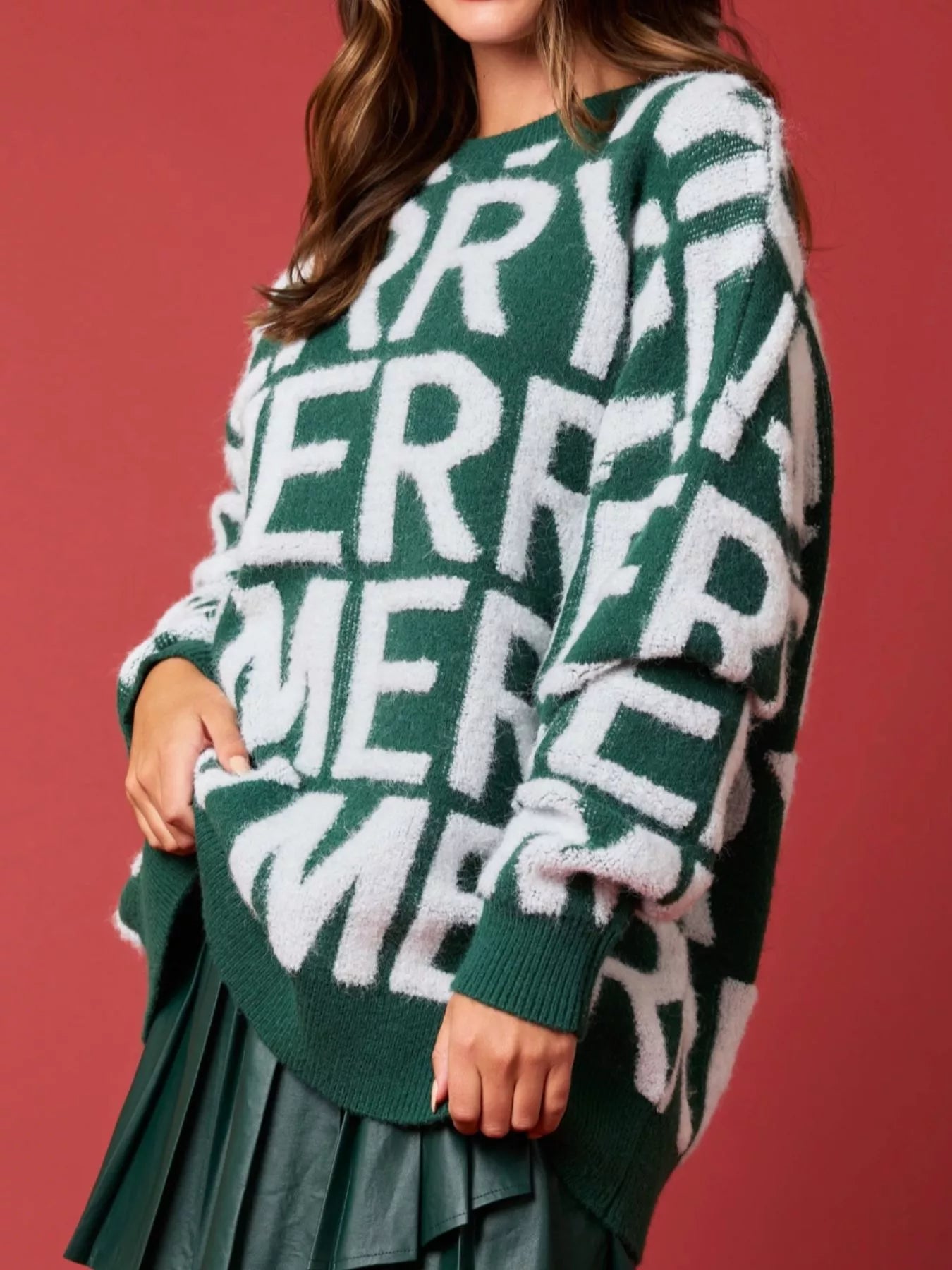 Trendsi Christmas Merry Festive Holiday Sweater