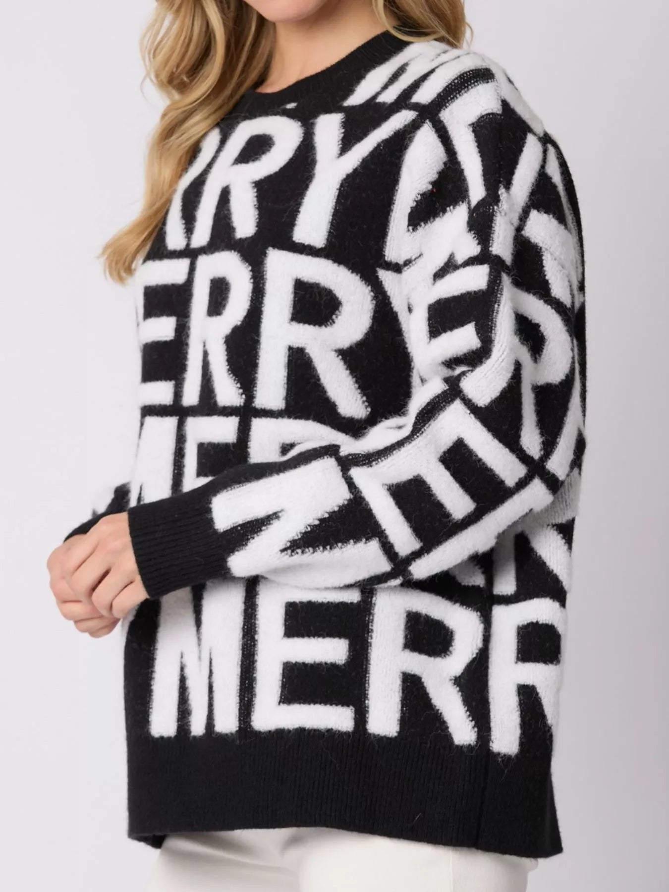 Trendsi Christmas Merry Festive Holiday Sweater