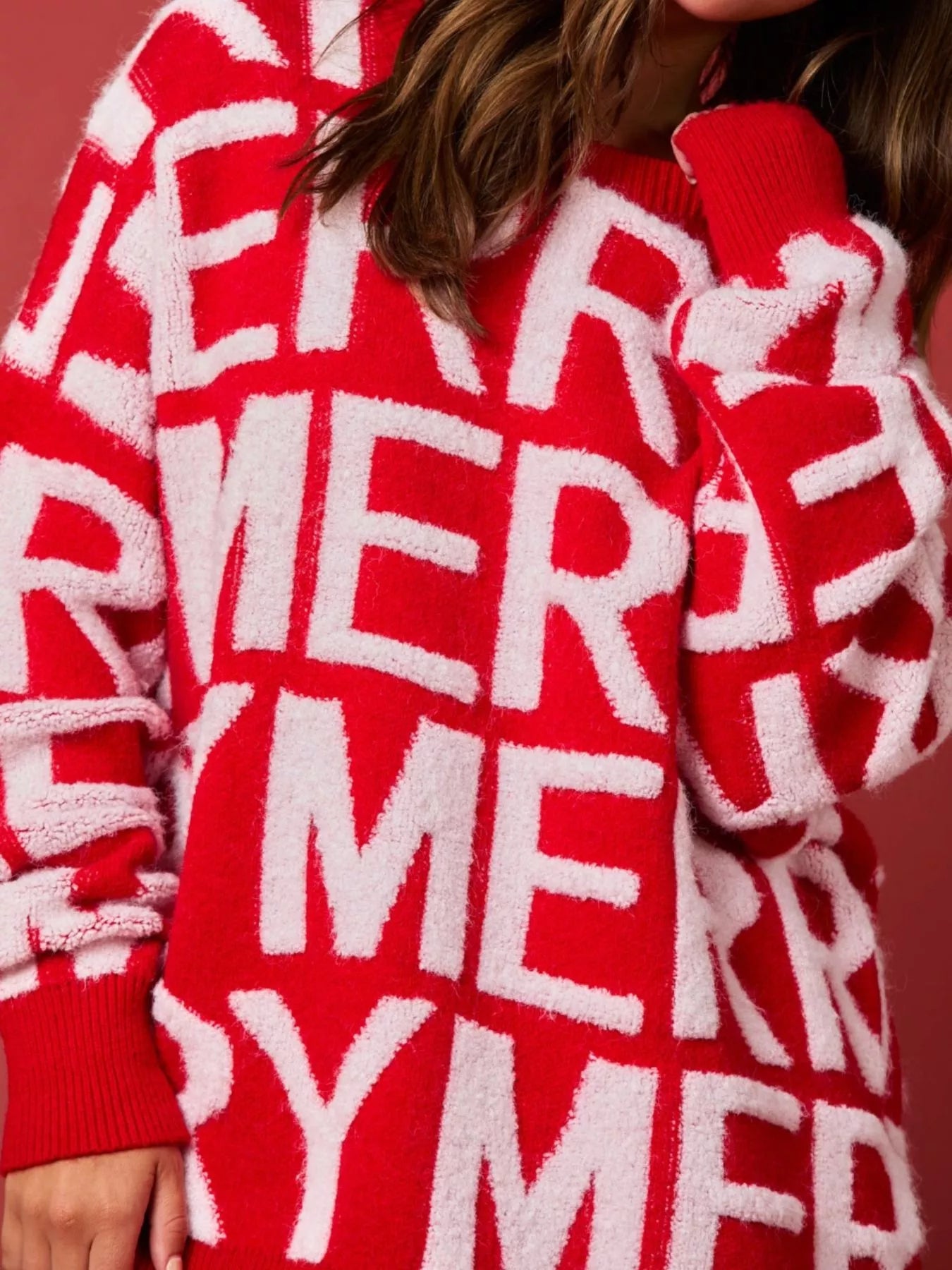 Trendsi Christmas Merry Festive Holiday Sweater