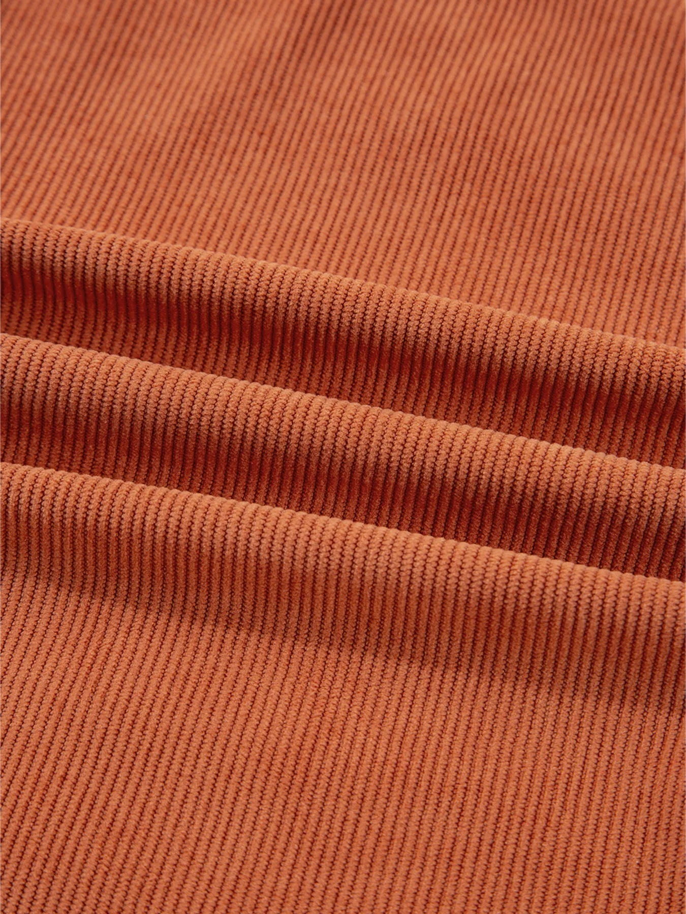 Trendsi Corduroy Western Embroidered Patched Pocket Shift Sleeveless Mini Dress