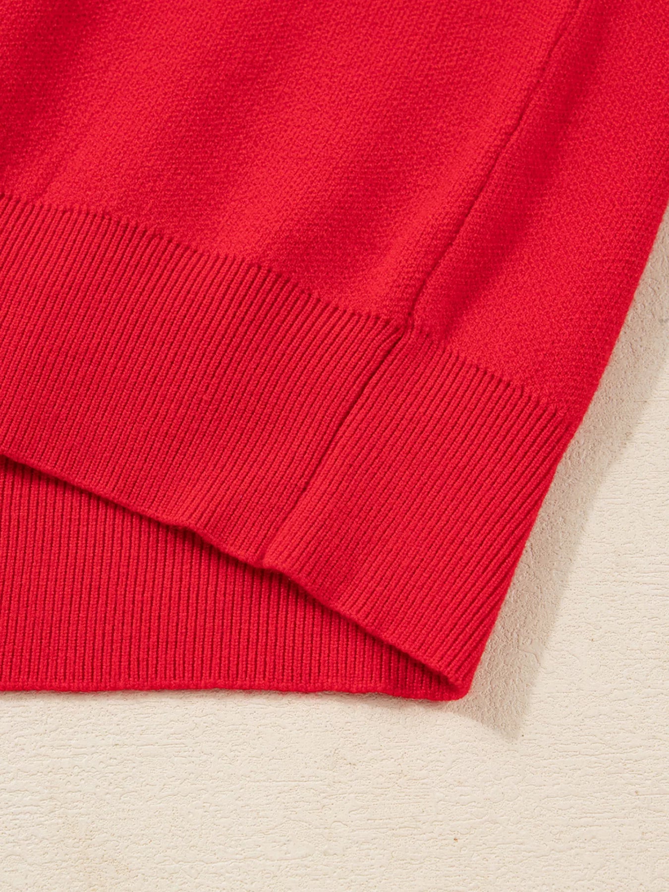 Trendsi LET IT SNOW Christmas Loose Sweater