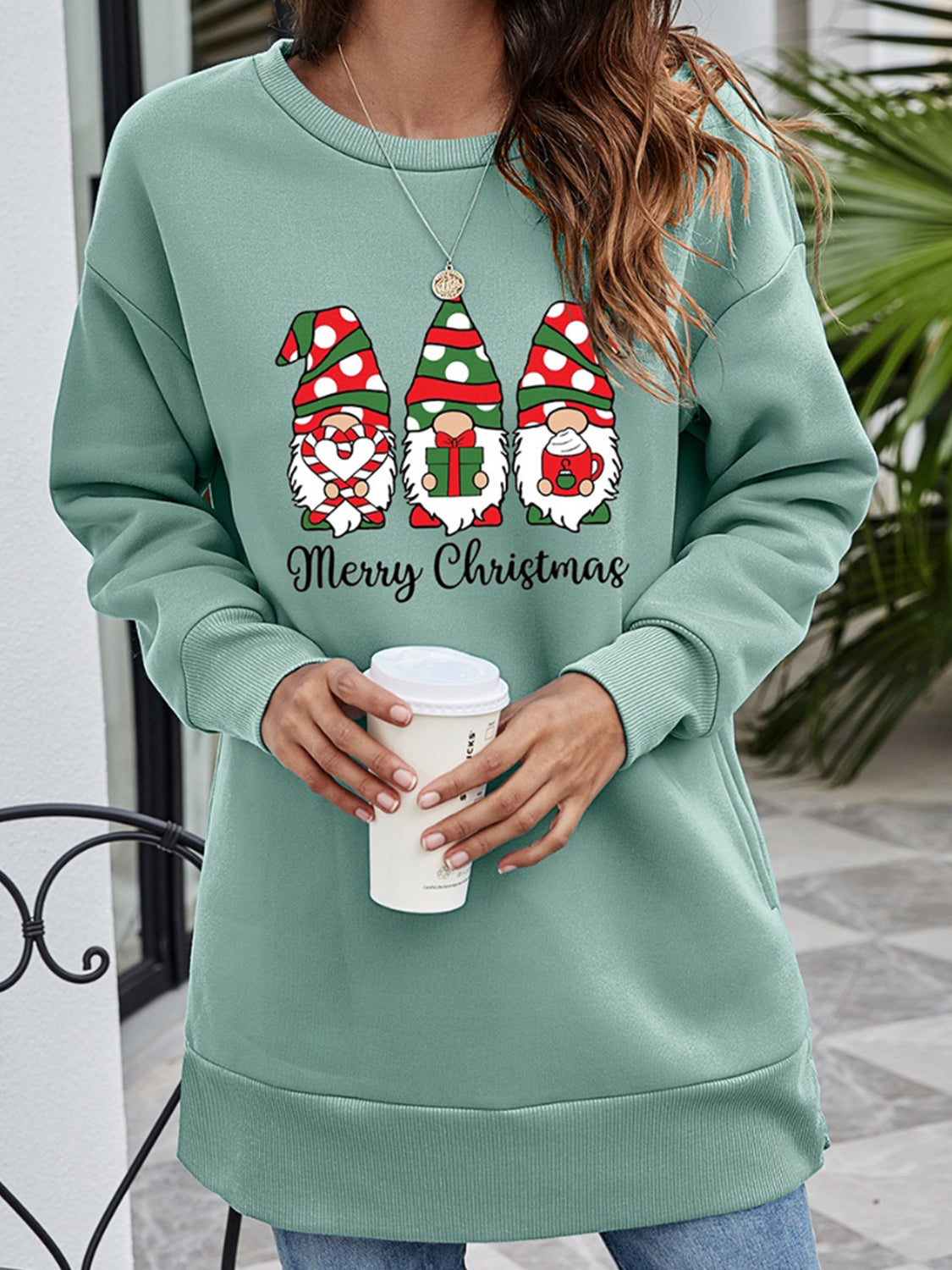 Trendsi MERRY CHRISTMAS Graphic Sweatshirt