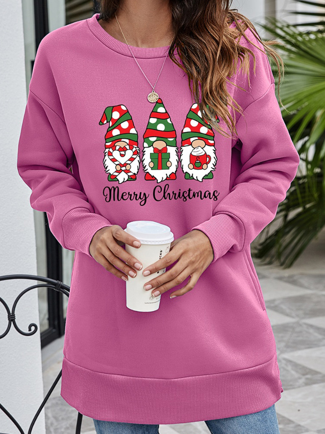 Trendsi MERRY CHRISTMAS Graphic Sweatshirt
