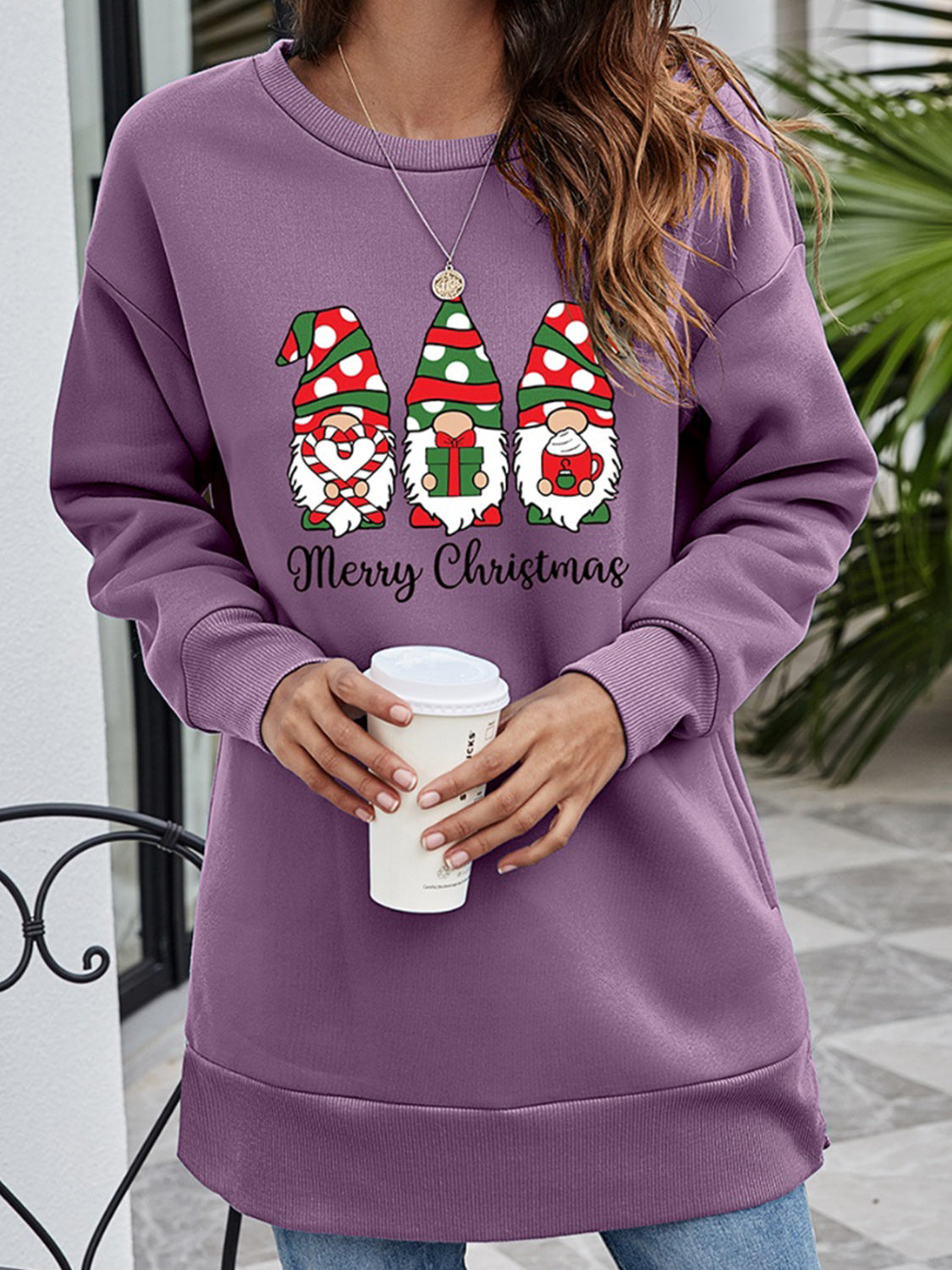 Trendsi MERRY CHRISTMAS Graphic Sweatshirt