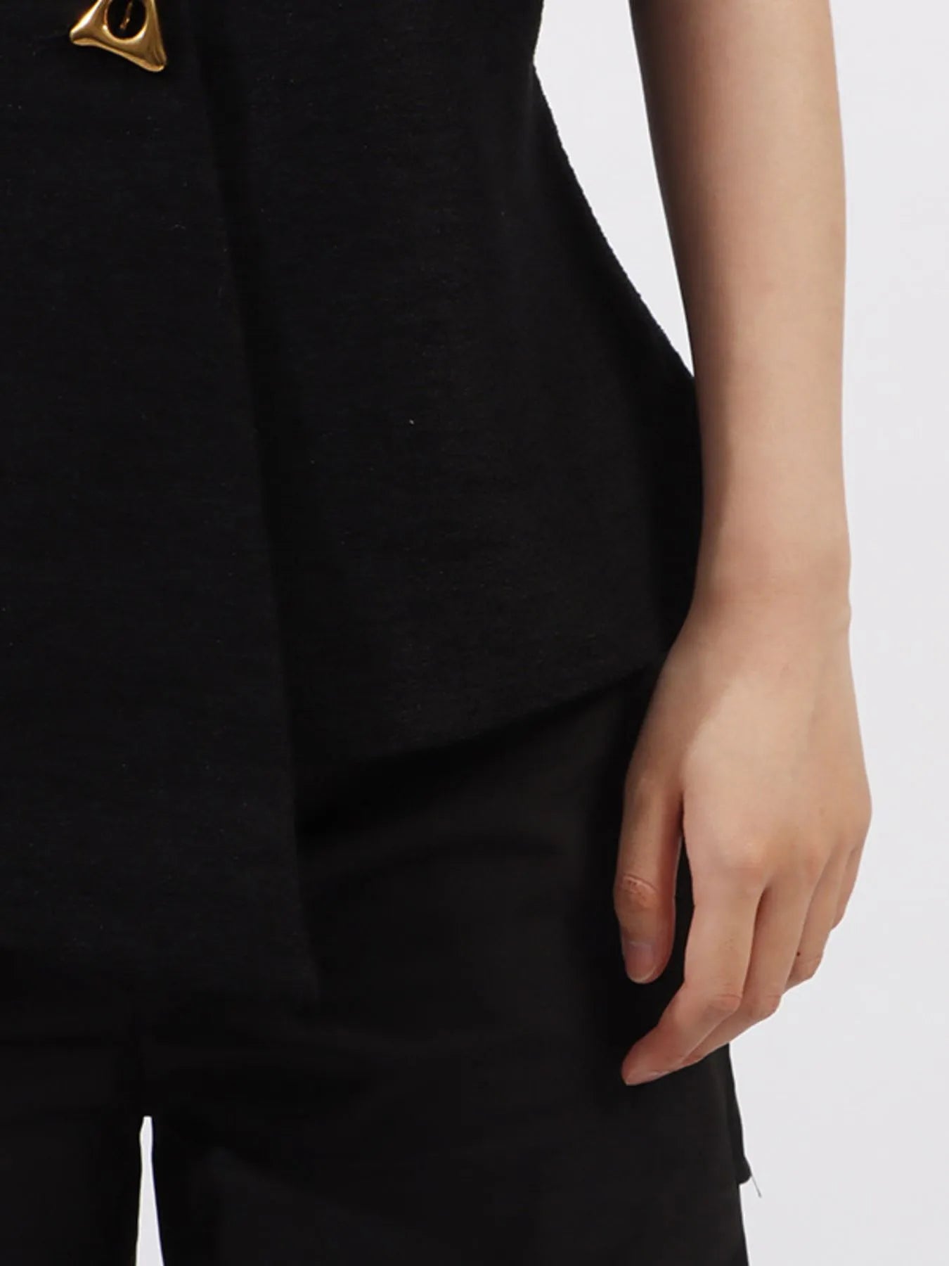 Vibrant Vests Plus Size Rhinestone Relaxed Fit Vest Coat