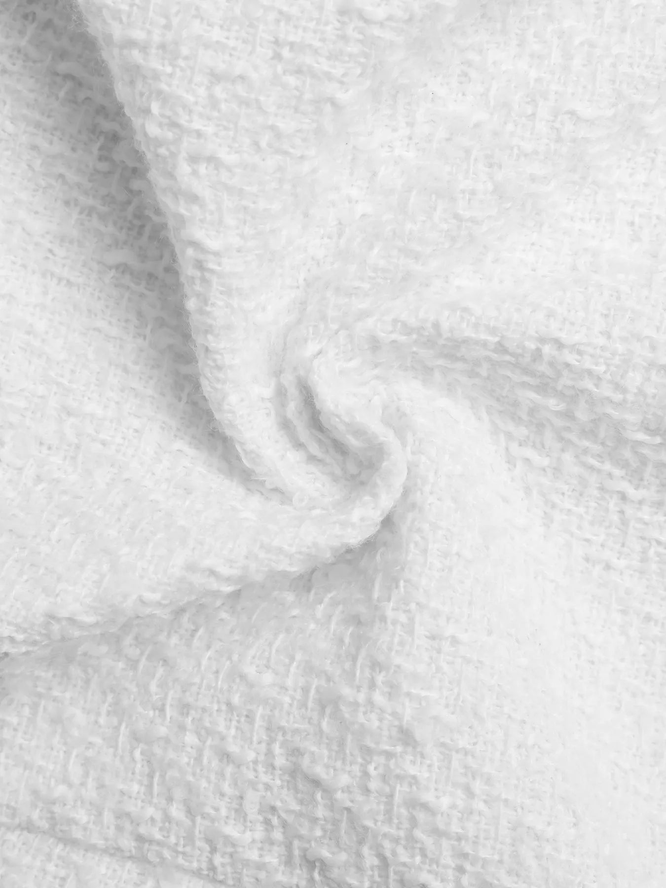 Woven Right Vests Textured Button-Front Vest with Raw Edge