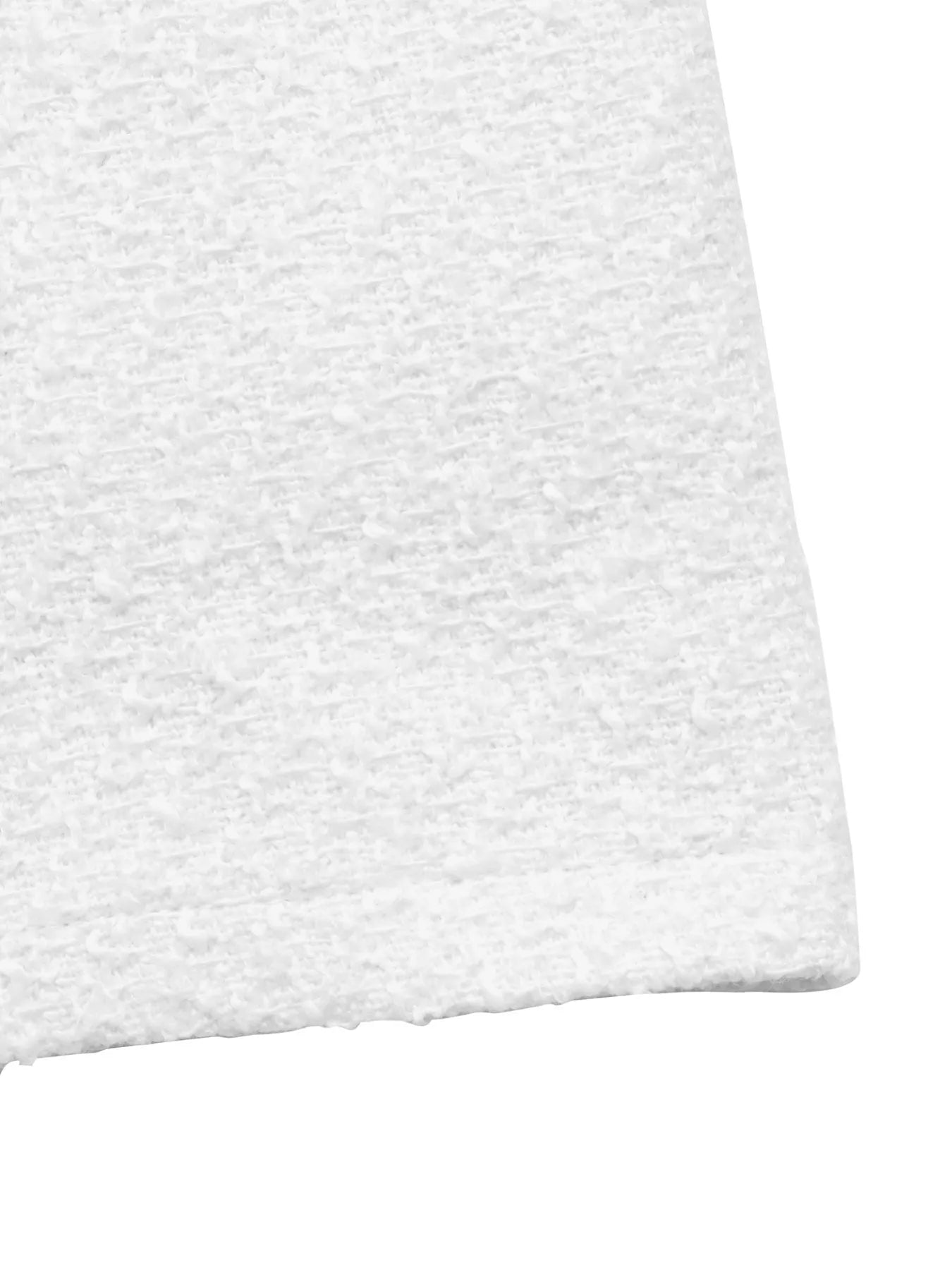 Woven Right Vests Textured Button-Front Vest with Raw Edge