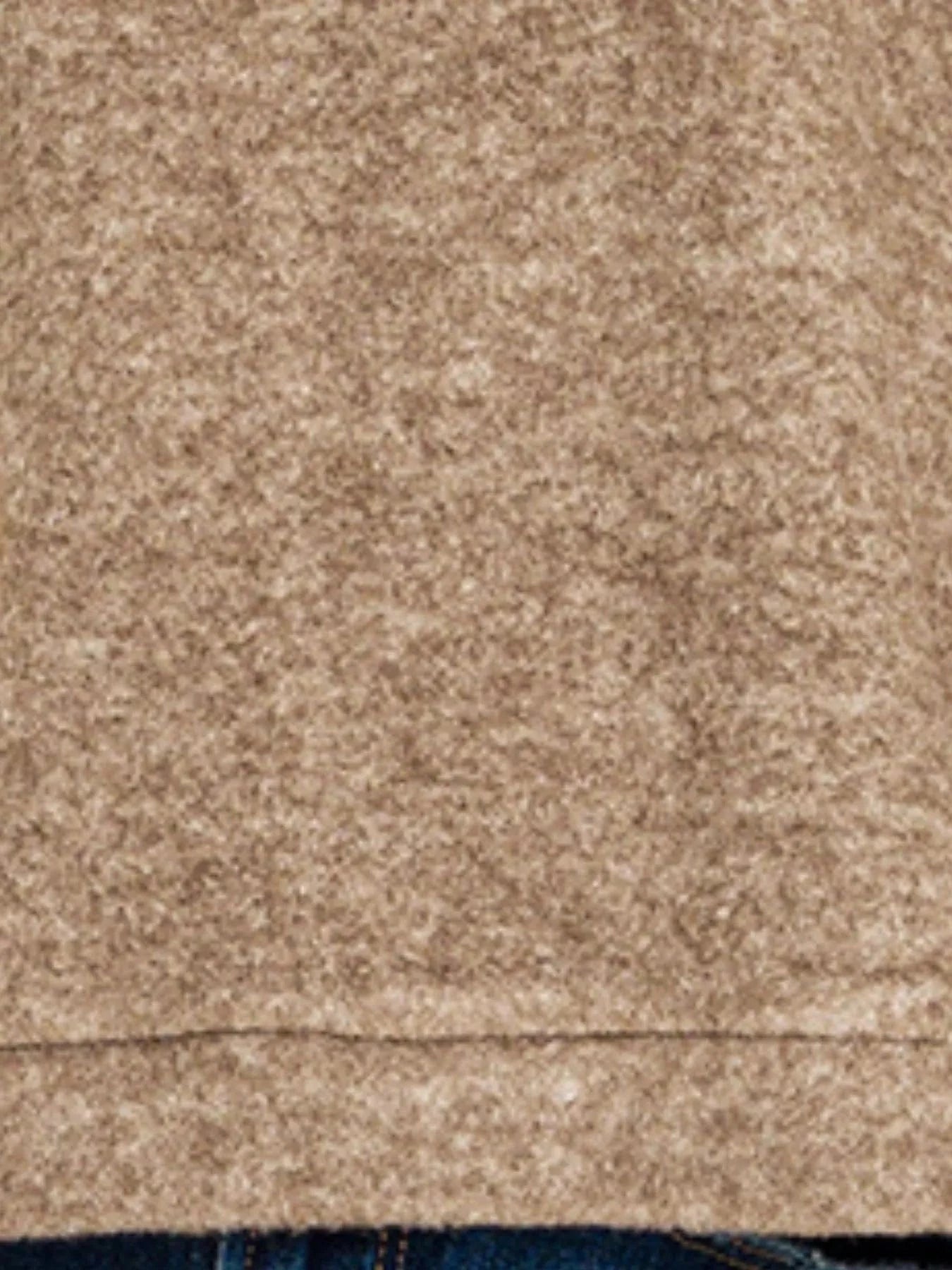 Zenana Knit Tops Zenana Brushed Melange Hacci Cropped Sweater