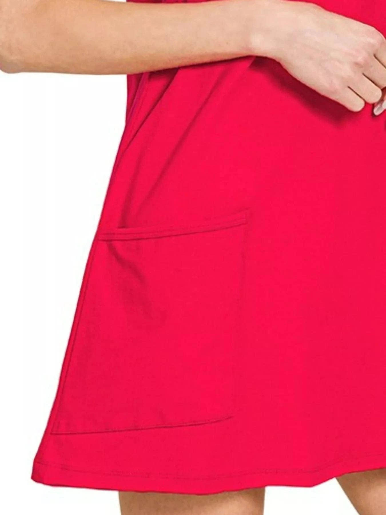 Zenana Mini Dresses Zenana Cami Mini Dress with Built-in Romper Liner