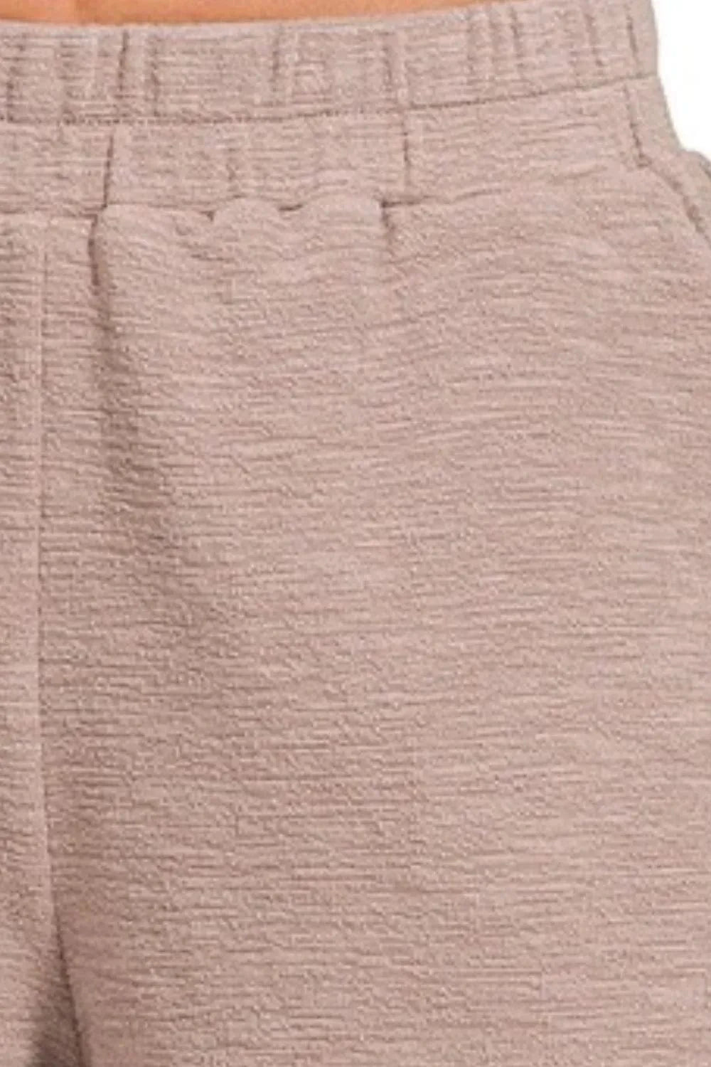 Zenana Zenana Cotton Slub Shorts