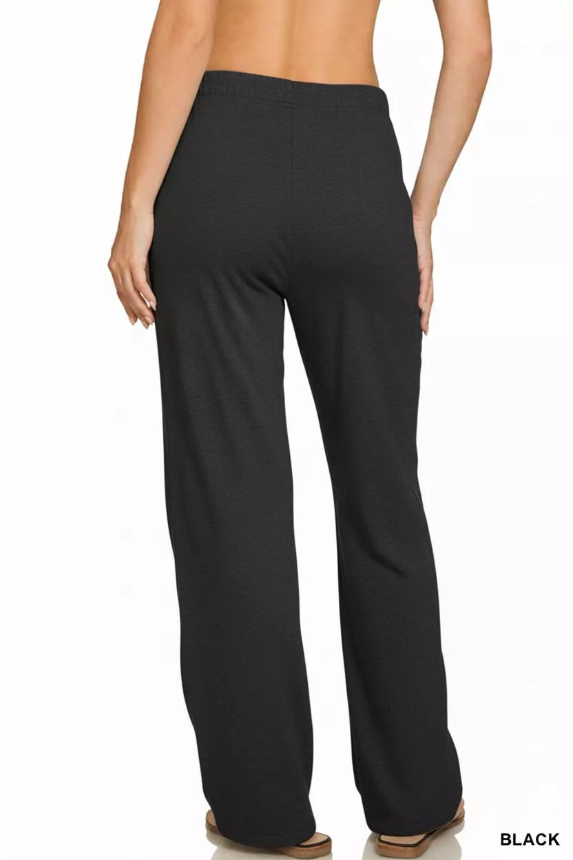 Zenana Zenana Fleece Sweatpant with Pockets