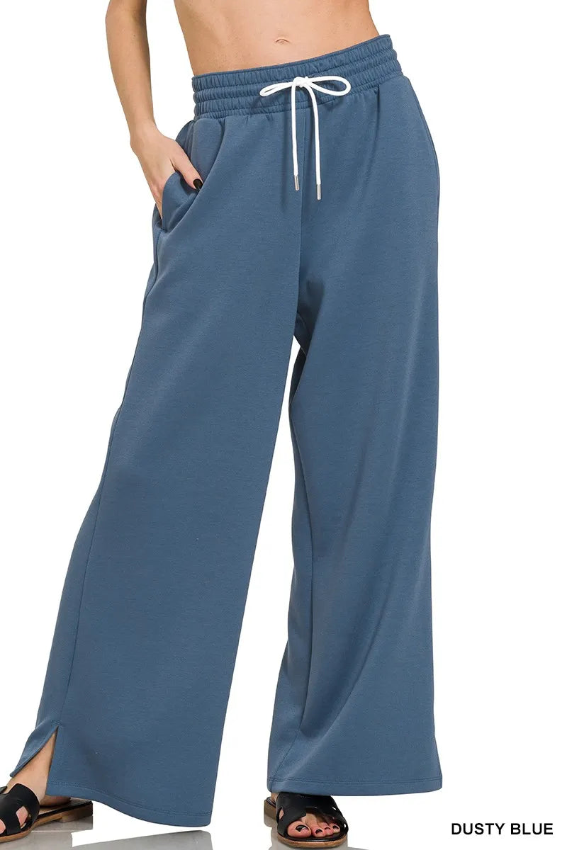Zenana Zenana Scuba Drawstring Pants