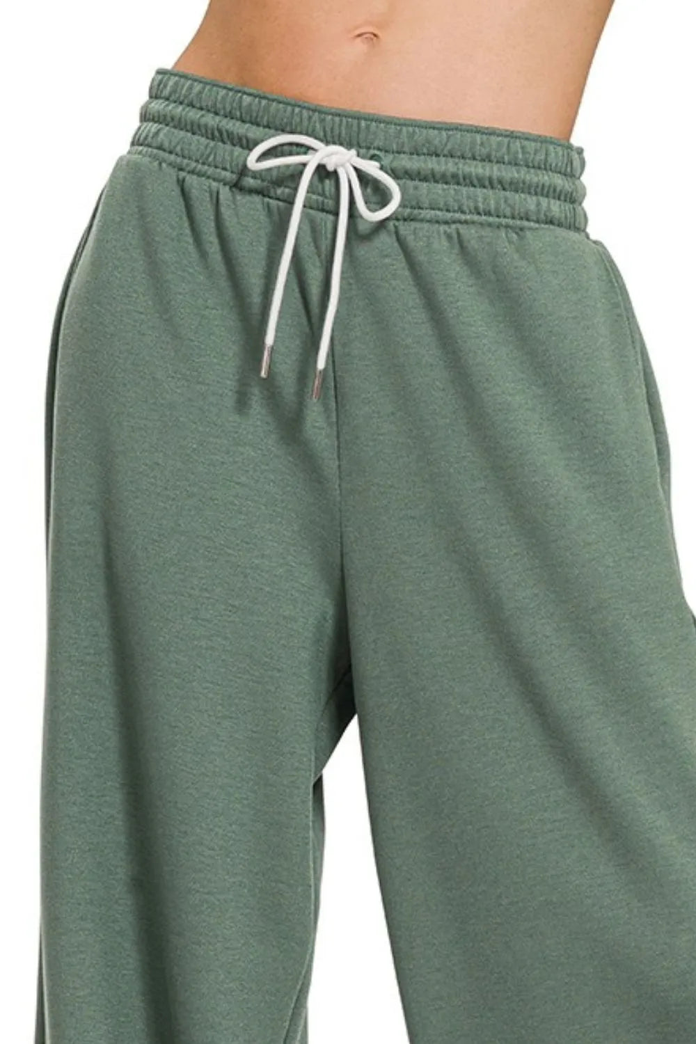 Zenana Zenana Scuba Drawstring Pants